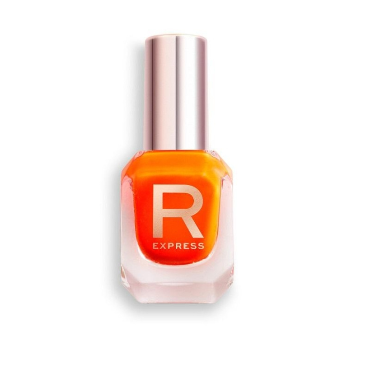Makeup Revolution High Gloss Nail Polish 10ml - Orange Pop in de groep BEAUTY & HEALTH / Manicure/pedicure / Nagellak bij TP E-commerce Nordic AB (C14991)