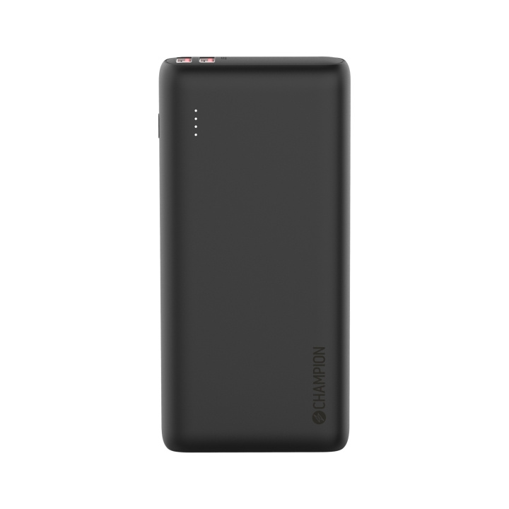 Champion PowerBank 20000 mAh 30W PD in de groep SMARTPHONE & TABLETS / Opladers & Kabels / Powerbanks bij TP E-commerce Nordic AB (C15093)