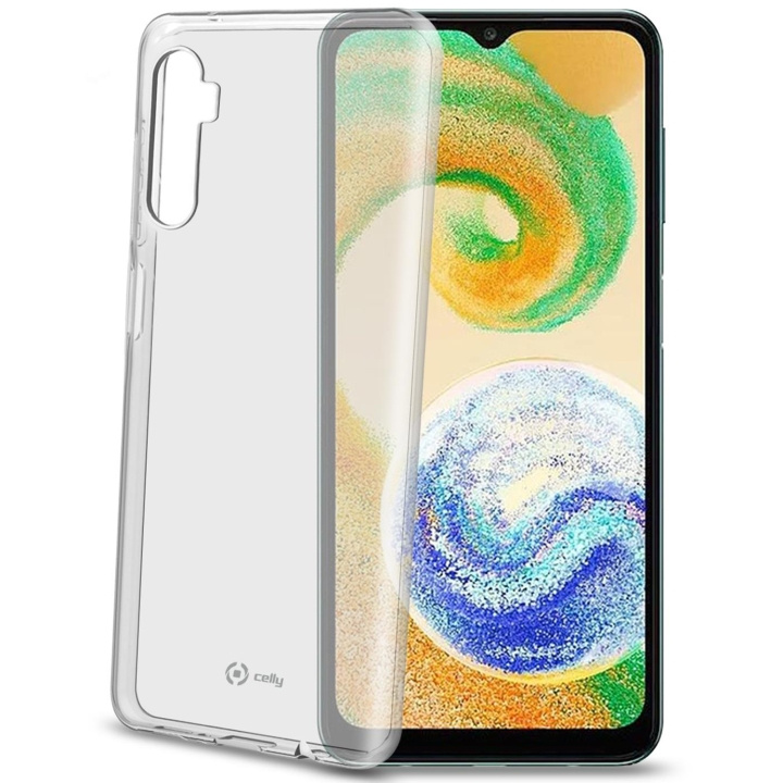 Celly Gelskin TPU Cover Galaxy A04s in de groep SMARTPHONE & TABLETS / Mobielbescherming / Samsung bij TP E-commerce Nordic AB (C15134)
