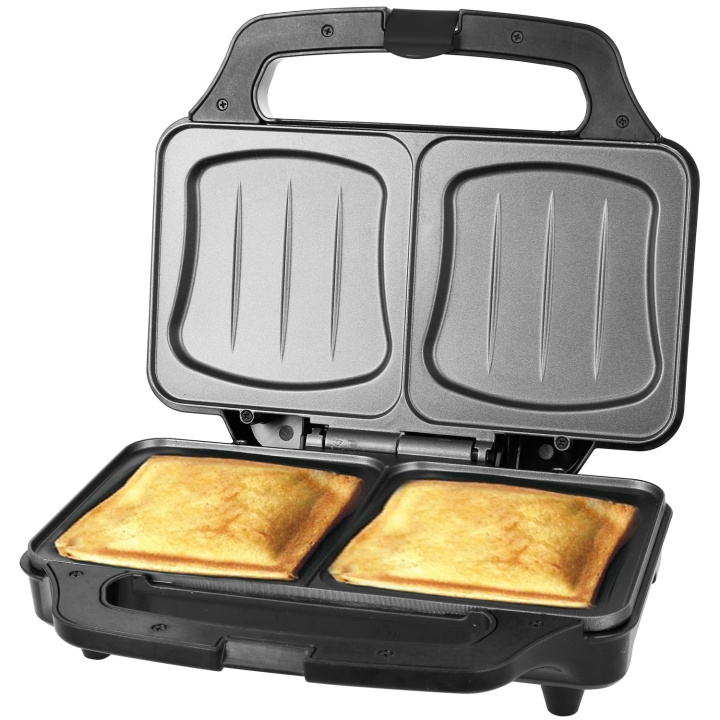 Emerio Smörgåsgrill XXL Rostfri in de groep HUISHOUDEN & TUIN / Huishoudelijke apparaten / Broodroosters & Broodgrills / Tafelgrills & Raclette bij TP E-commerce Nordic AB (C15144)