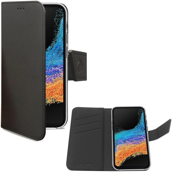 Celly Wallet Case Galaxy Xcover6 Pro in de groep SMARTPHONE & TABLETS / Mobielbescherming / Samsung bij TP E-commerce Nordic AB (C15152)