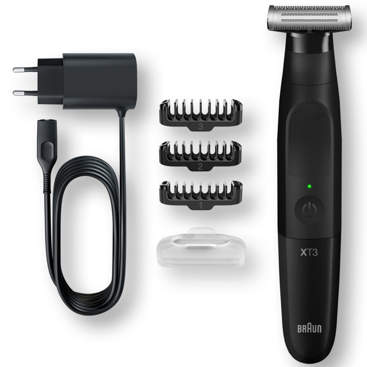 Braun Skäggtrimmer Series X XT3100 in de groep BEAUTY & HEALTH / Haar & Styling / Scheren & Trimmen / Baardtrimmer & Accessoires bij TP E-commerce Nordic AB (C15182)