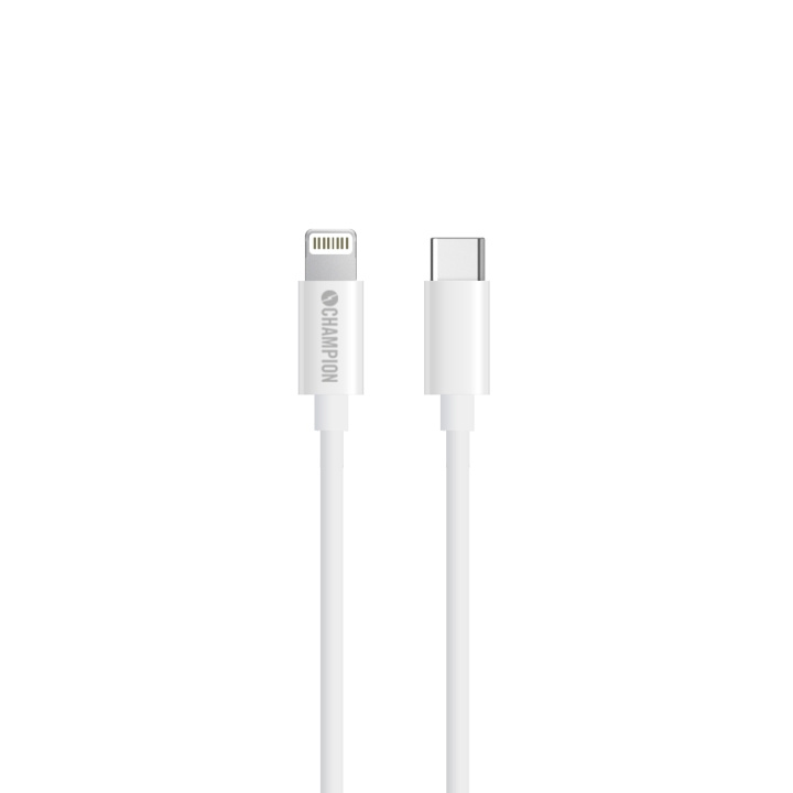 Champion Ladd&Synk kabel USB-C till Lig in de groep SMARTPHONE & TABLETS / Opladers & Kabels / Kabels / Kabels Lightning bij TP E-commerce Nordic AB (C15249)