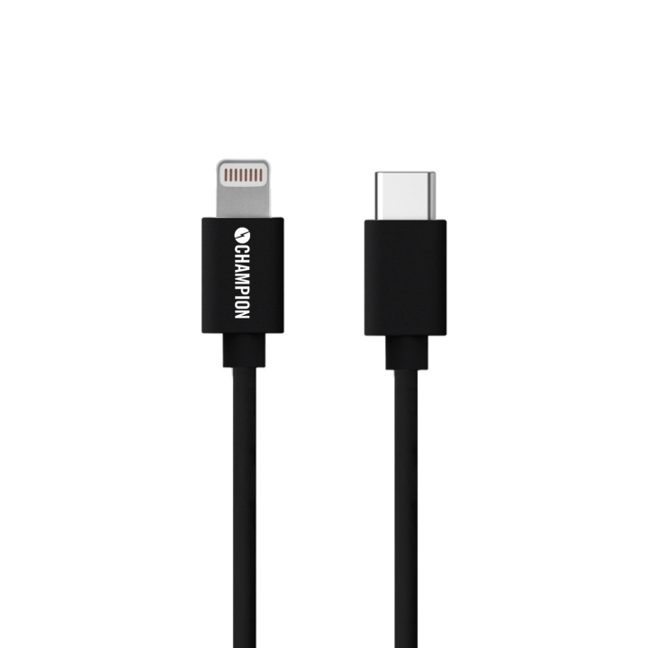 Champion Ladd&Synk kabel USB-C till Lig in de groep SMARTPHONE & TABLETS / Opladers & Kabels / Kabels / Kabels Lightning bij TP E-commerce Nordic AB (C15250)