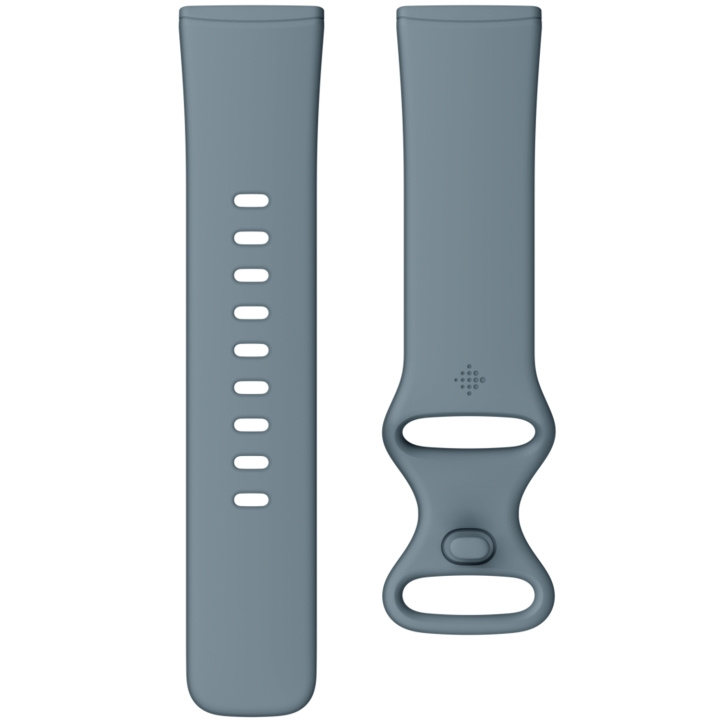 Fitbit Versa 3/4,Sense/2 Armband Waterfall Blue L in de groep SPORT, VRIJE TIJD & HOBBY / Smartwatch & Activiteitsmeters / Accessoires bij TP E-commerce Nordic AB (C15261)