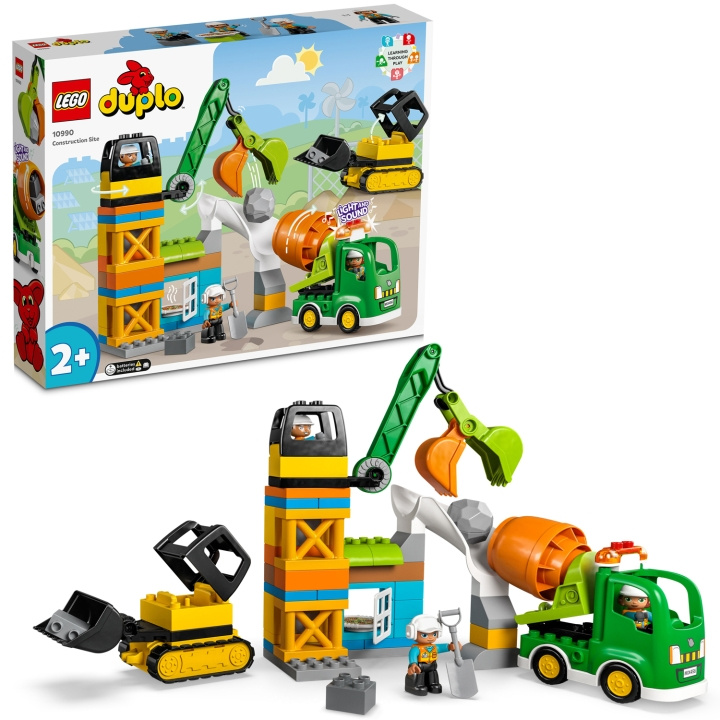 LEGO DUPLO Byggarbetsplats 10990 in de groep SPEELGOED, KINDER- & BABYPRODUCTEN / Speelgoed / Bouwspeelgoed / Lego bij TP E-commerce Nordic AB (C15295)
