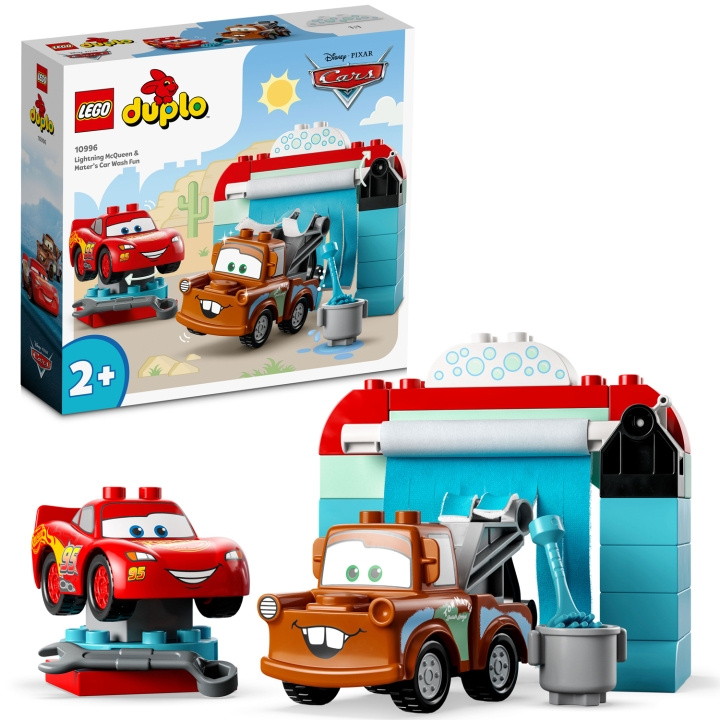 LEGO Blixten McQueen&Bärgarns roliga biltvätt in de groep SPEELGOED, KINDER- & BABYPRODUCTEN / Speelgoed / Bouwspeelgoed / Lego bij TP E-commerce Nordic AB (C15297)