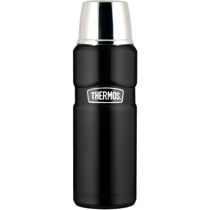 Thermos Termos King 1,2 L Matt Svart S in de groep SPORT, VRIJE TIJD & HOBBY / Buitenrecreatie / Thermosflessen & Waterflessen bij TP E-commerce Nordic AB (C15311)