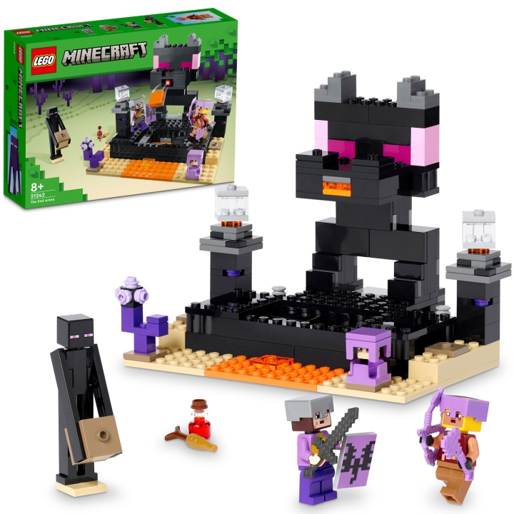 LEGO Minecraft Endarenan 21242 in de groep SPEELGOED, KINDER- & BABYPRODUCTEN / Speelgoed / Bouwspeelgoed / Lego bij TP E-commerce Nordic AB (C15314)