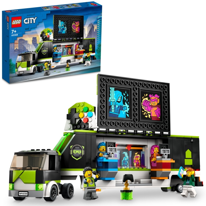 LEGO Lastbil för gamingturnering 60388 in de groep SPEELGOED, KINDER- & BABYPRODUCTEN / Speelgoed / Bouwspeelgoed / Lego bij TP E-commerce Nordic AB (C15364)