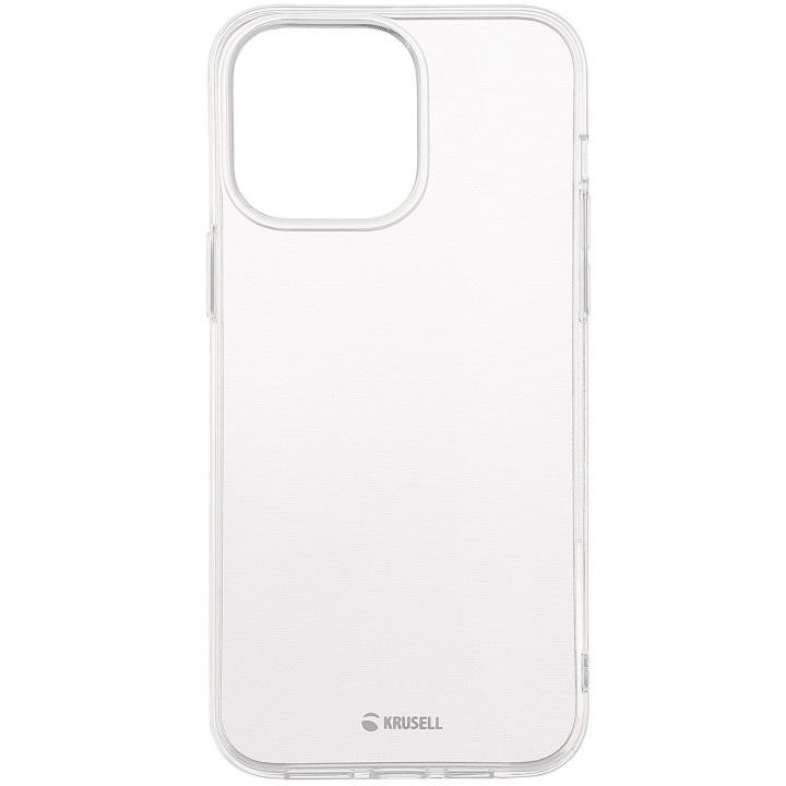 Krusell SoftCover iPhone 14 Pro Max Transparent in de groep SMARTPHONE & TABLETS / Mobielbescherming / Apple / iPhone 14 bij TP E-commerce Nordic AB (C15382)