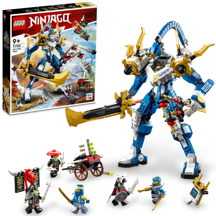 LEGO Jays titanrobot 71785 in de groep SPEELGOED, KINDER- & BABYPRODUCTEN / Speelgoed / Bouwspeelgoed / Lego bij TP E-commerce Nordic AB (C15406)