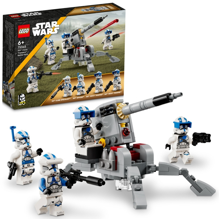 LEGO 501st Clone Troopers Battle Pack 75345 in de groep SPEELGOED, KINDER- & BABYPRODUCTEN / Speelgoed / Bouwspeelgoed / Lego bij TP E-commerce Nordic AB (C15407)