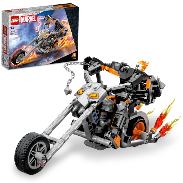 LEGO Ghost Rider robot och cykel 76245 in de groep SPEELGOED, KINDER- & BABYPRODUCTEN / Speelgoed / Bouwspeelgoed / Lego bij TP E-commerce Nordic AB (C15413)