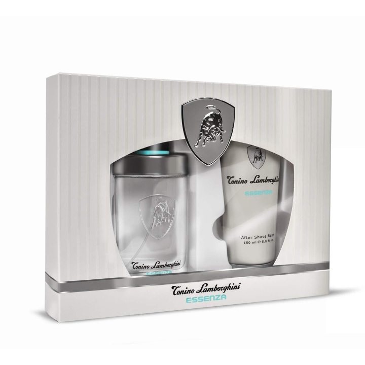 Giftset Lamborghini Essenza Edt 75ml + After Shave Balm 150ml in de groep BEAUTY & HEALTH / Geuren & Parfum / Parfum / Parfum voor hem bij TP E-commerce Nordic AB (C15464)