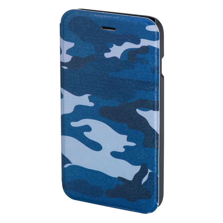 HAMA Mobilewallet DesignLine iPhone6/6S Camo Blue in de groep SMARTPHONE & TABLETS / Mobielbescherming / Apple / iPhone 6/6S bij TP E-commerce Nordic AB (C15492)