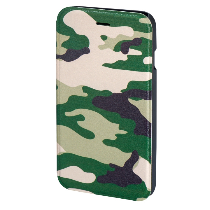 HAMA Mobilewallet DesignLine iPhone6/6S Camo Green in de groep SMARTPHONE & TABLETS / Mobielbescherming / Apple / iPhone 6/6S bij TP E-commerce Nordic AB (C15493)