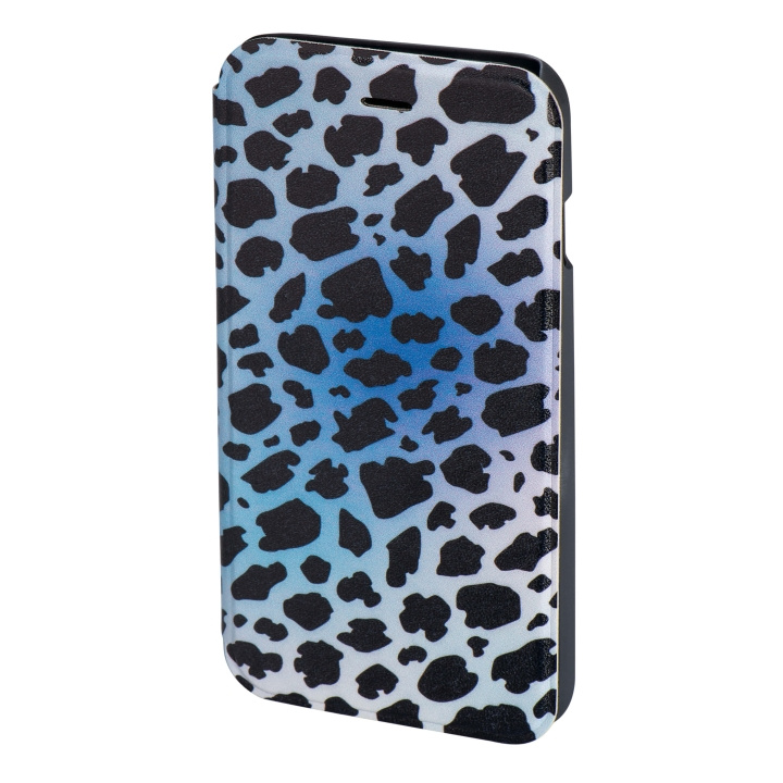 HAMA Mobilewallet DesignLine iPhone6/6S Leopard Blue in de groep SMARTPHONE & TABLETS / Mobielbescherming / Apple / iPhone 6/6S bij TP E-commerce Nordic AB (C15497)