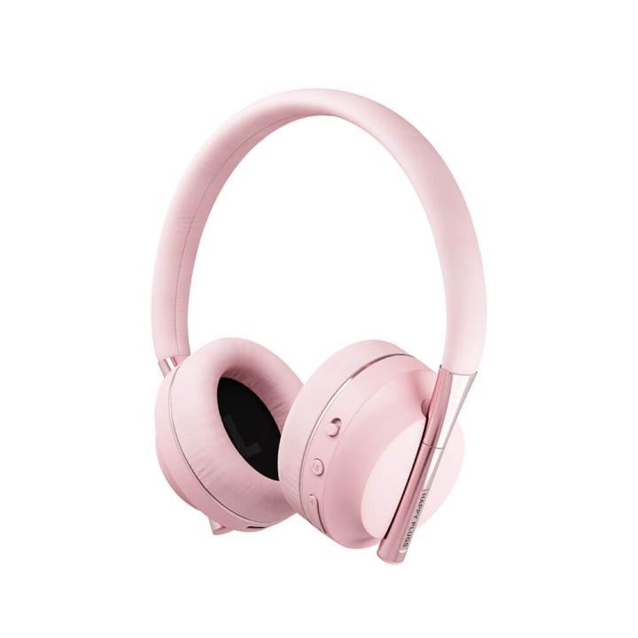 HAPPY PLUGS Play Headphone Over-Ear 85dB Wireless Pink/Gold in de groep HOME ELECTRONICS / Audio & Beeld / Koptelefoon & Accessoires / Koptelefoon bij TP E-commerce Nordic AB (C15586)