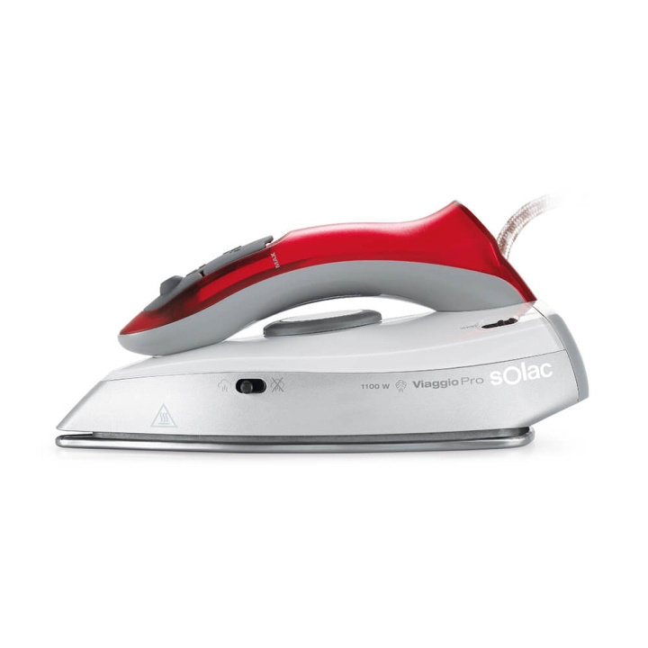 SOLAC Viaggio Pro Travel Iron 1100 W Power in de groep HUISHOUDEN & TUIN / Kledingverzorging / Strijkijzers bij TP E-commerce Nordic AB (C15621)