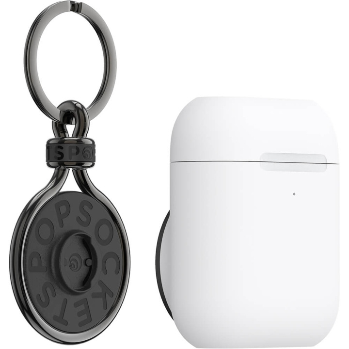 POPSOCKETS Airpods holder + PopChain White Cover + Keychain Premium in de groep SMARTPHONE & TABLETS / Overige accessoires / Popsockets bij TP E-commerce Nordic AB (C15654)