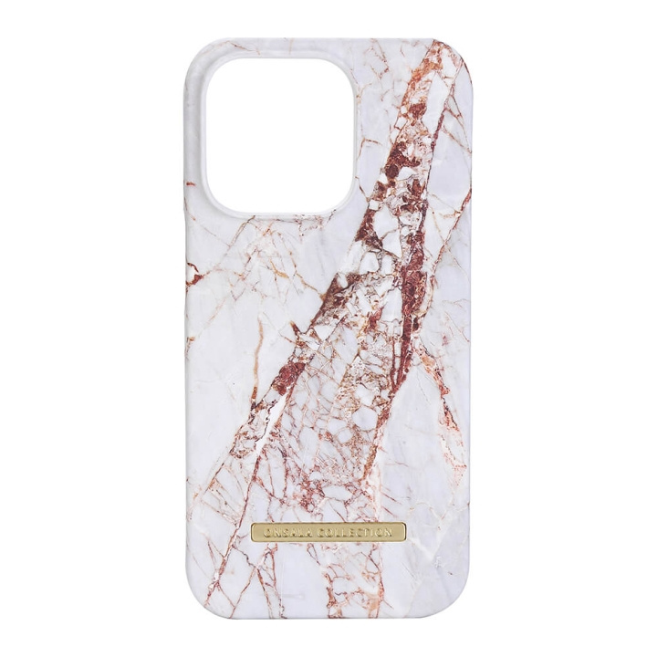 Phone Case iPhone 14 Pro White Rhino Marble in de groep SMARTPHONE & TABLETS / Mobielbescherming / Apple / iPhone 14 bij TP E-commerce Nordic AB (C15660)