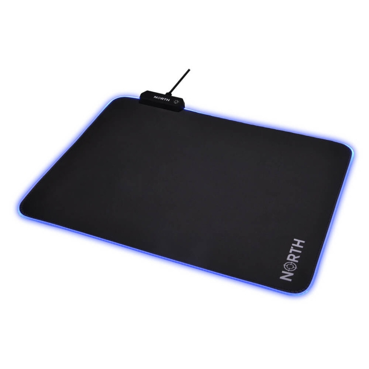 Gaming Mousepad P100 RGB in de groep COMPUTERS & RANDAPPARATUUR / GAMING / Muismat bij TP E-commerce Nordic AB (C15678)