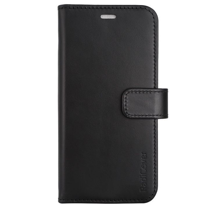 Wallet Case Anti Radiation 2in1 Black - iPhone 13/14 in de groep SMARTPHONE & TABLETS / Mobielbescherming / Apple / iPhone 14 bij TP E-commerce Nordic AB (C15683)