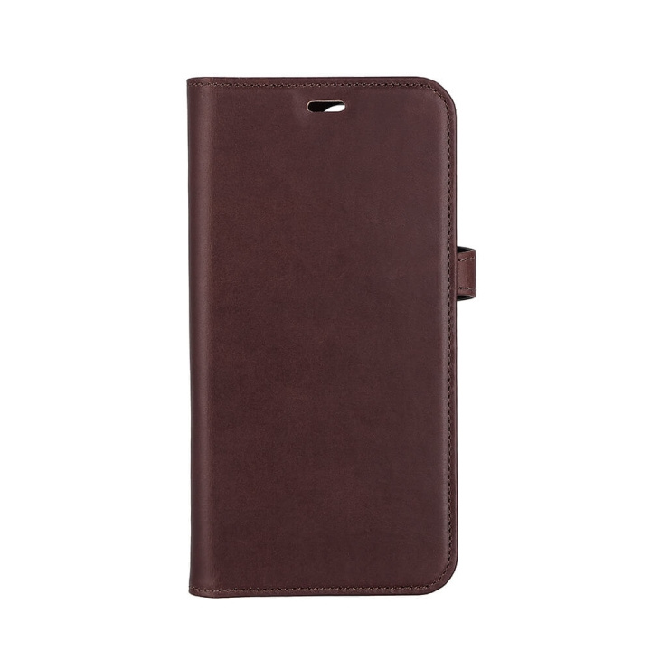 Wallet Case iPhone 14 Pro Max Brown in de groep SMARTPHONE & TABLETS / Mobielbescherming / Apple / iPhone 14 bij TP E-commerce Nordic AB (C15716)