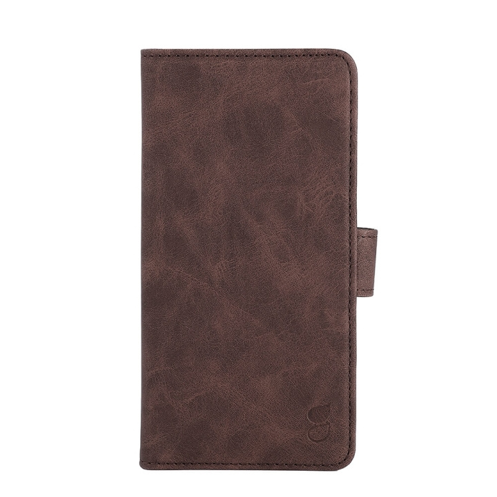 Wallet Case Brown - Samsung S23+ in de groep SMARTPHONE & TABLETS / Mobielbescherming / Samsung bij TP E-commerce Nordic AB (C15728)