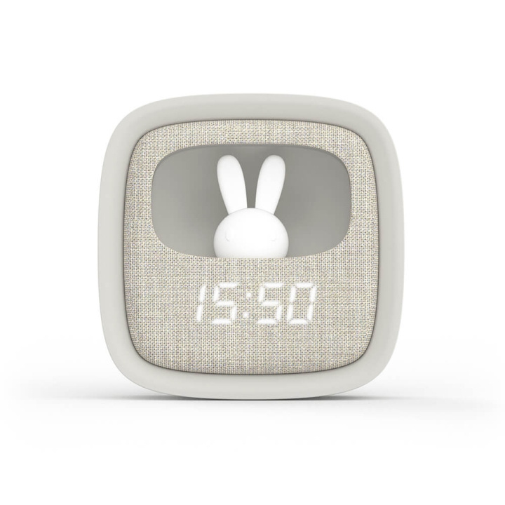Alarm Clock with Light Billy Clock Grey in de groep HUISHOUDEN & TUIN / Horloges & Tellers / Wekkers bij TP E-commerce Nordic AB (C15774)