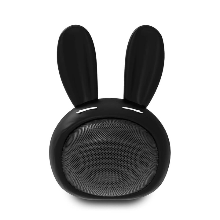 Speaker Cutie Rabbit Black in de groep HOME ELECTRONICS / Audio & Beeld / Luidsprekers & accessoires / Bluetooth-luidsprekers / Draagbare luidsprekers bij TP E-commerce Nordic AB (C15778)