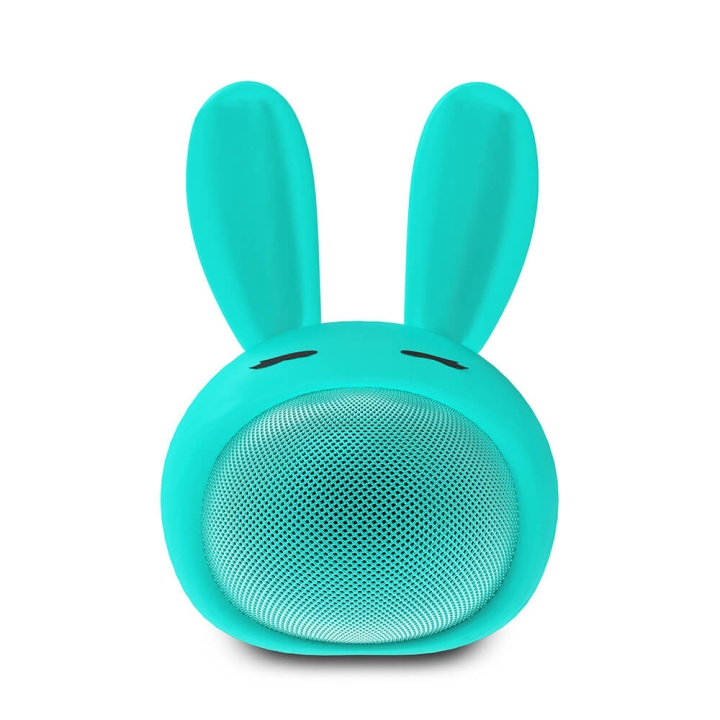 Speaker Cutie Rabbit Turquoise in de groep HOME ELECTRONICS / Audio & Beeld / Luidsprekers & accessoires / Bluetooth-luidsprekers / Draagbare luidsprekers bij TP E-commerce Nordic AB (C15780)