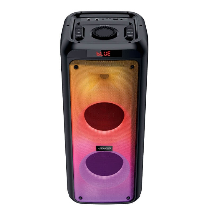 LEDWOOD Loudspeaker Drop400 40W RMS Wireless Black 10 000mAh in de groep HOME ELECTRONICS / Audio & Beeld / Luidsprekers & accessoires / Bluetooth-luidsprekers / Bluetooth-vloerluidsprekers bij TP E-commerce Nordic AB (C15781)