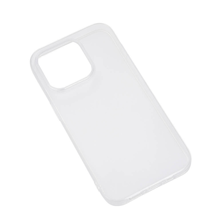 Phone Case TPU Transparent - iPhone 14 Pro in de groep SMARTPHONE & TABLETS / Mobielbescherming / Apple / iPhone 14 bij TP E-commerce Nordic AB (C15830)