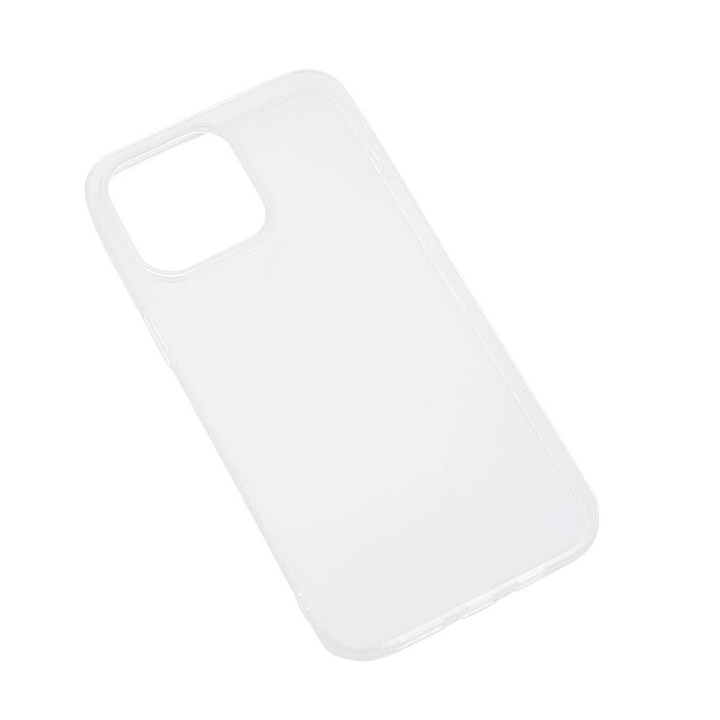 Phone Case TPU Transparent - iPhone 14 Pro Max in de groep SMARTPHONE & TABLETS / Mobielbescherming / Apple / iPhone 14 bij TP E-commerce Nordic AB (C15831)