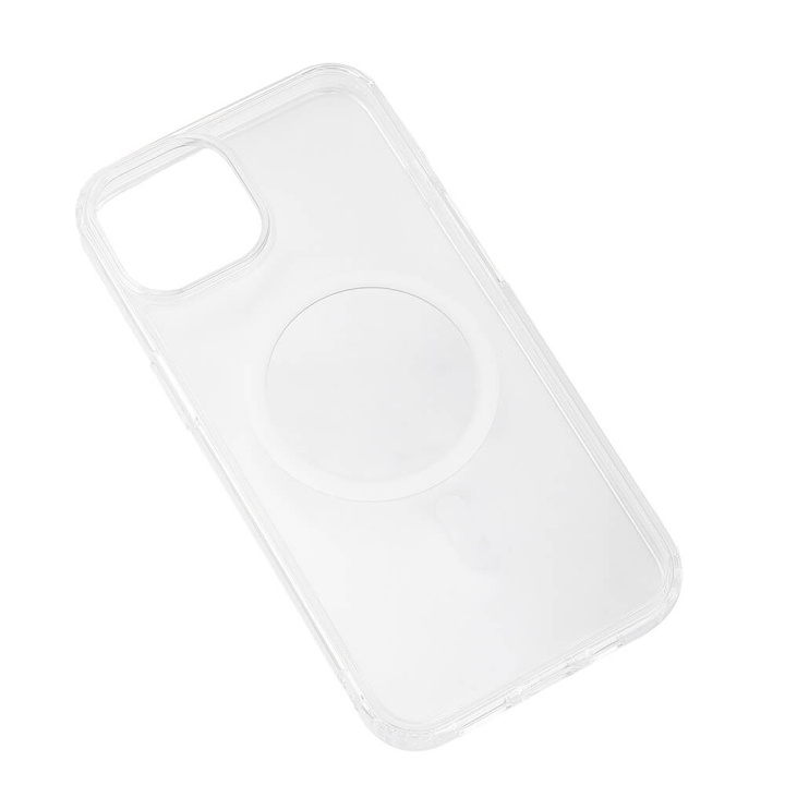 Phone Case TPU MagSeries Transparent - iPhone 13/14 in de groep SMARTPHONE & TABLETS / Mobielbescherming / Apple / iPhone 14 bij TP E-commerce Nordic AB (C15832)