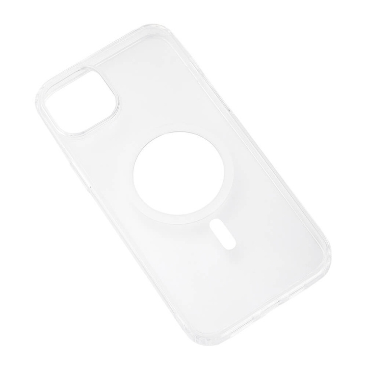Phone Case TPU MagSeries Transparent - iPhone 14 Plus in de groep SMARTPHONE & TABLETS / Mobielbescherming / Apple / iPhone 14 bij TP E-commerce Nordic AB (C15833)