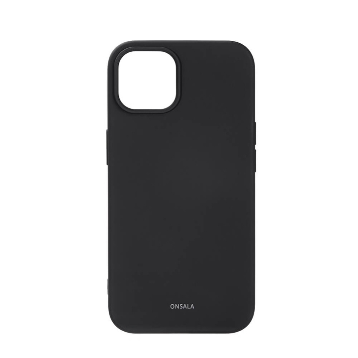 Phone Case Silicone Black - iPhone 13/14 in de groep SMARTPHONE & TABLETS / Mobielbescherming / Apple / iPhone 14 bij TP E-commerce Nordic AB (C15845)