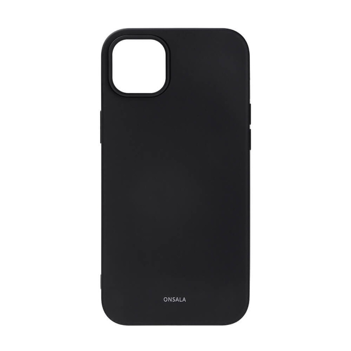 Phone Case Silicone Black - iPhone 14 Plus in de groep SMARTPHONE & TABLETS / Mobielbescherming / Apple / iPhone 14 bij TP E-commerce Nordic AB (C15846)