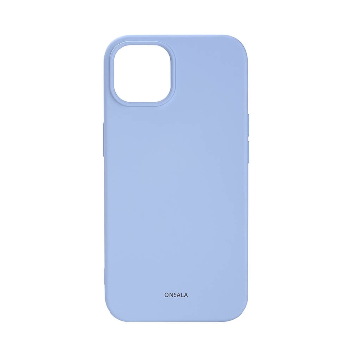 Phone Case Silicone Light Blue - iPhone 13/14 in de groep SMARTPHONE & TABLETS / Mobielbescherming / Apple / iPhone 14 bij TP E-commerce Nordic AB (C15853)