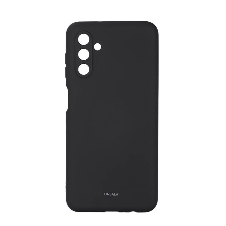 Phone Case Silicone Black - Samsung Galaxy A13 5G / A04s in de groep SMARTPHONE & TABLETS / Mobielbescherming / Samsung bij TP E-commerce Nordic AB (C15865)