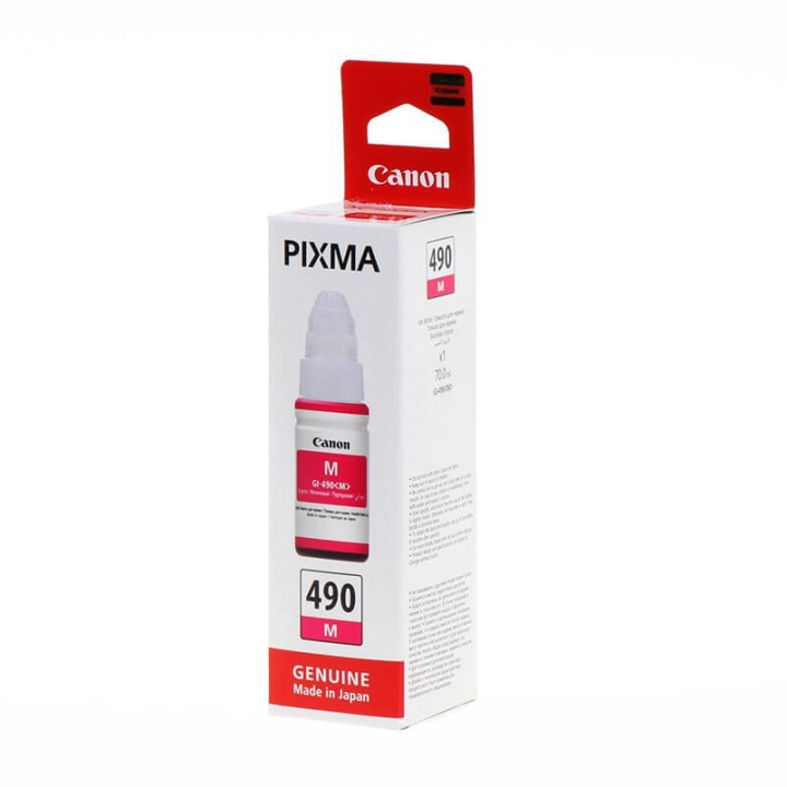 Ink 0665C001 GI-490 Magenta in de groep COMPUTERS & RANDAPPARATUUR / Printers & Accessoires / Inkt & Toner / Inktpatronen / Canon bij TP E-commerce Nordic AB (C15898)
