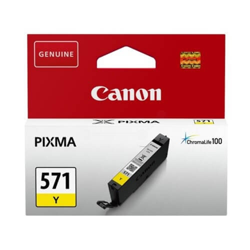 Ink 0388C001 CLI-571 Yellow in de groep COMPUTERS & RANDAPPARATUUR / Printers & Accessoires / Inkt & Toner / Inktpatronen / Canon bij TP E-commerce Nordic AB (C15960)