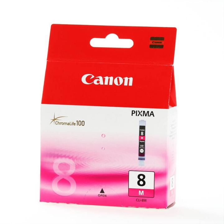 Ink 0622B001 CLI-8 Magenta in de groep COMPUTERS & RANDAPPARATUUR / Printers & Accessoires / Inkt & Toner / Inktpatronen / Canon bij TP E-commerce Nordic AB (C15970)