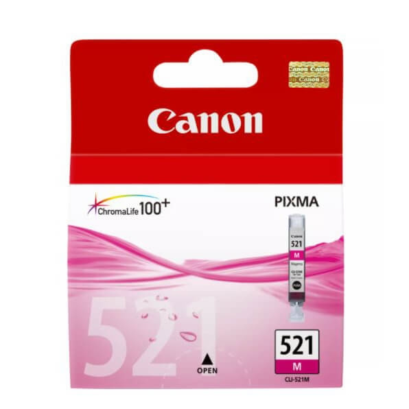 Ink 2935B001 CLI-521 Magenta in de groep COMPUTERS & RANDAPPARATUUR / Printers & Accessoires / Inkt & Toner / Inktpatronen / Canon bij TP E-commerce Nordic AB (C16039)