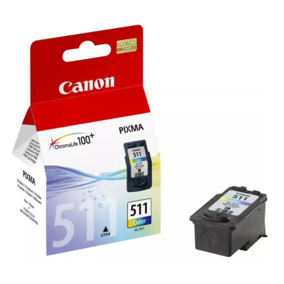 Ink 2972B001 CL-511 Color in de groep COMPUTERS & RANDAPPARATUUR / Printers & Accessoires / Inkt & Toner / Inktpatronen / Canon bij TP E-commerce Nordic AB (C16046)