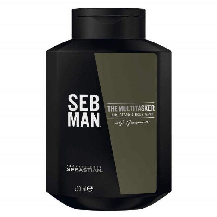 Sebastian SEB Man The Multitasker 3in1 Wash 250ml in de groep BEAUTY & HEALTH / Haar & Styling / Haarverzorging / Shampoo bij TP E-commerce Nordic AB (C16132)