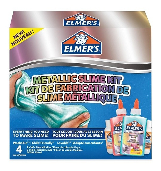 ELMER\'S METALLIC SLIME KIT in de groep SPEELGOED, KINDER- & BABYPRODUCTEN / Speelgoed / Ambachten bij TP E-commerce Nordic AB (C16175)