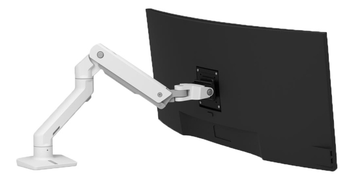 Ergotron HX Desk Monitor Arm, White in de groep COMPUTERS & RANDAPPARATUUR / Computermonitor / Monitorarmen & steunen bij TP E-commerce Nordic AB (C16212)